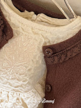 ［BANANAJ］Anju embroidery one-piece