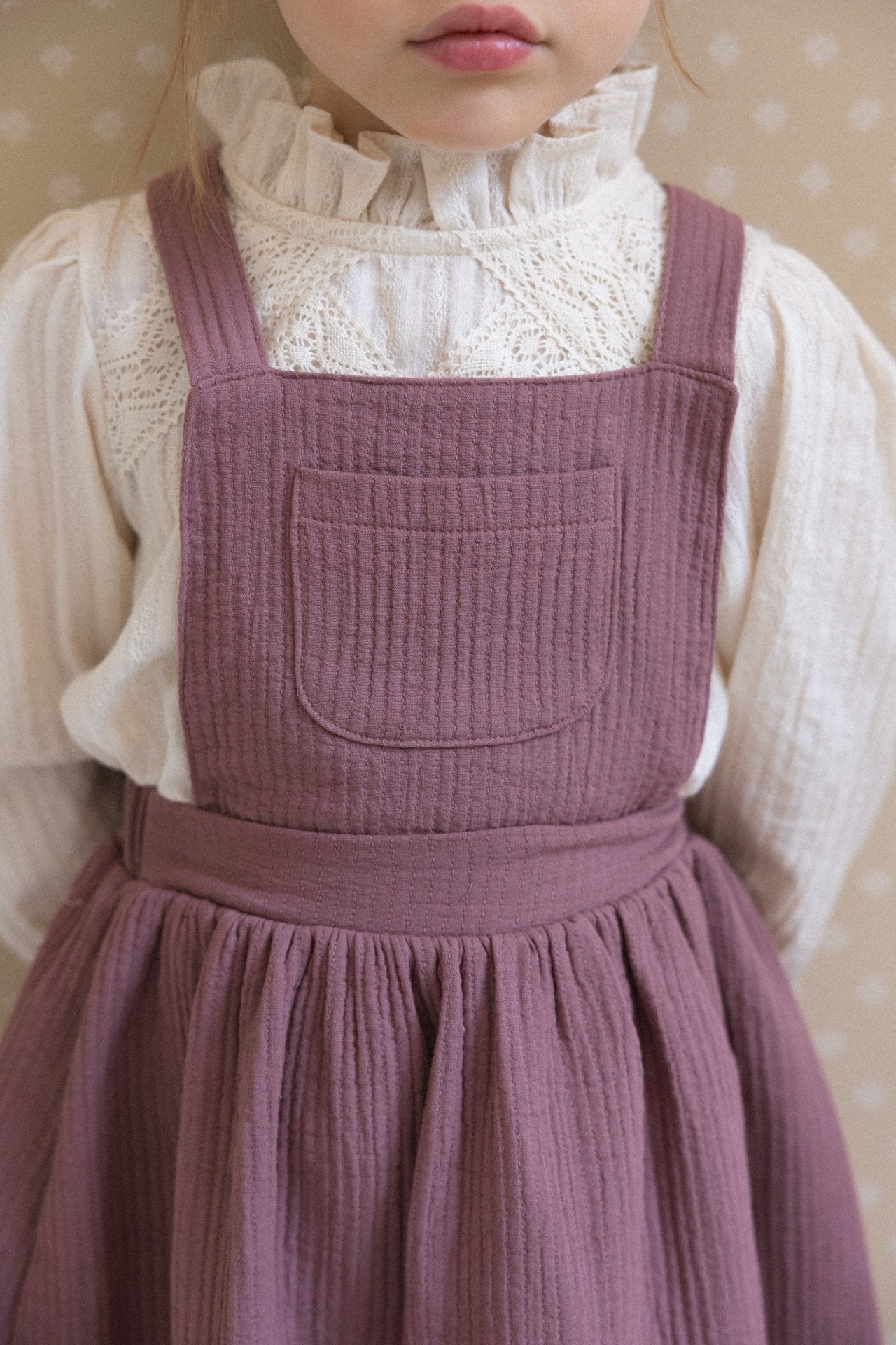 ［perrobebe］Lylian Suspender One-piece