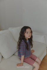 ［BELLOT］Mellow stripe knit