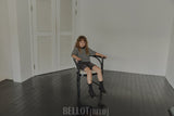 ［BELLOT］Mellow stripe knit