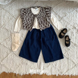 ［BELLOT］Popcorn knit vest