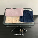 ［BELLOT］Slub denim pants