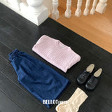 ［BELLOT］Slub denim pants