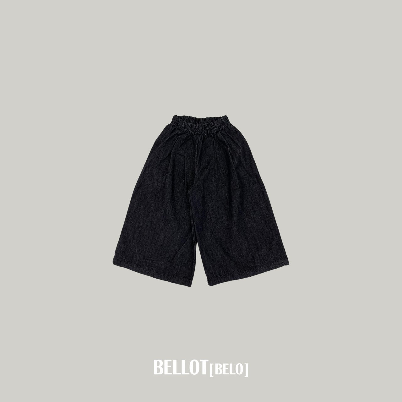［BELLOT］Slub denim pants
