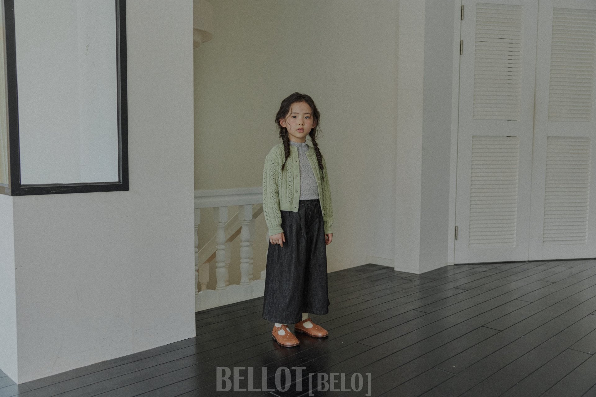 ［BELLOT］Slub denim pants