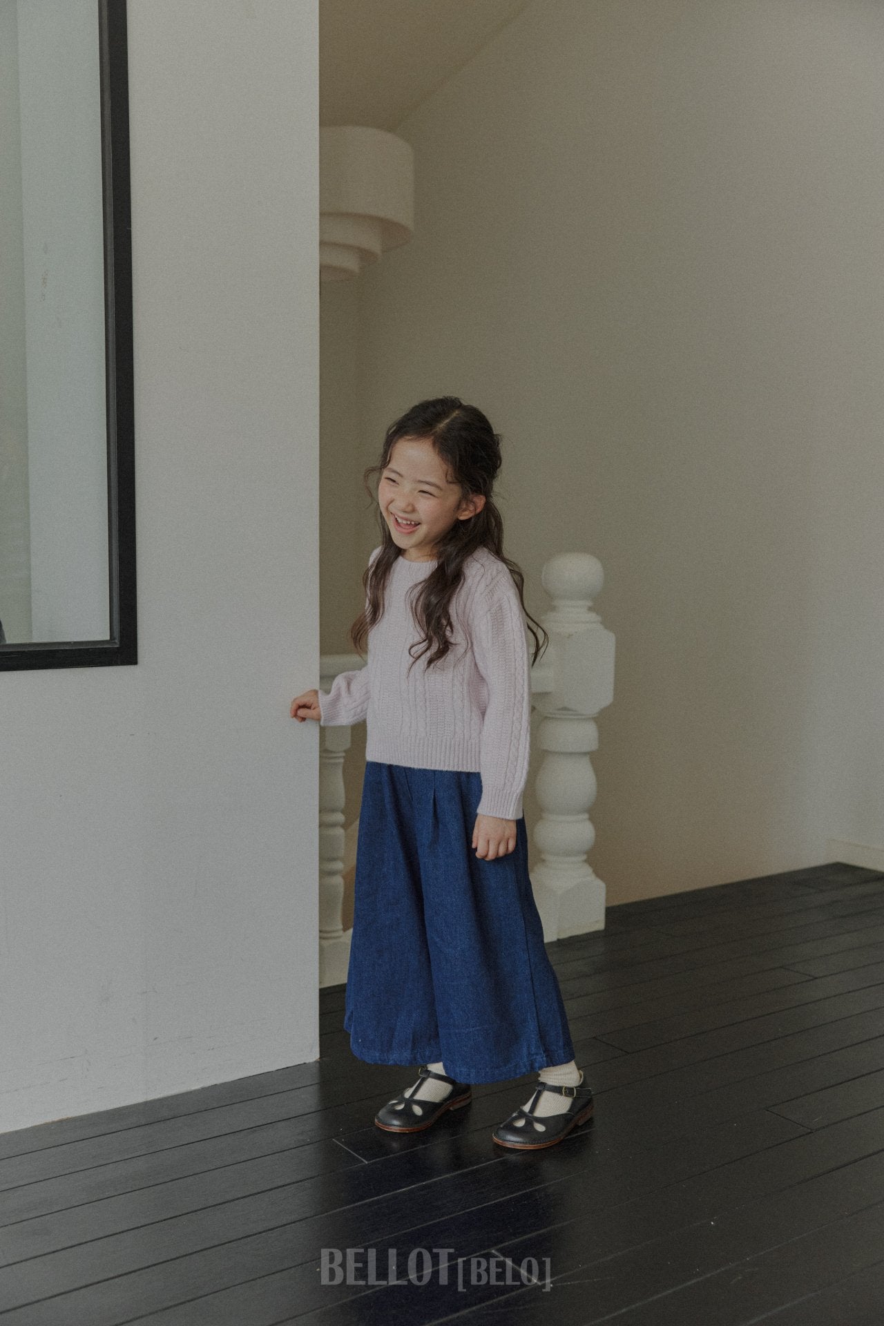 ［BELLOT］Slub denim pants