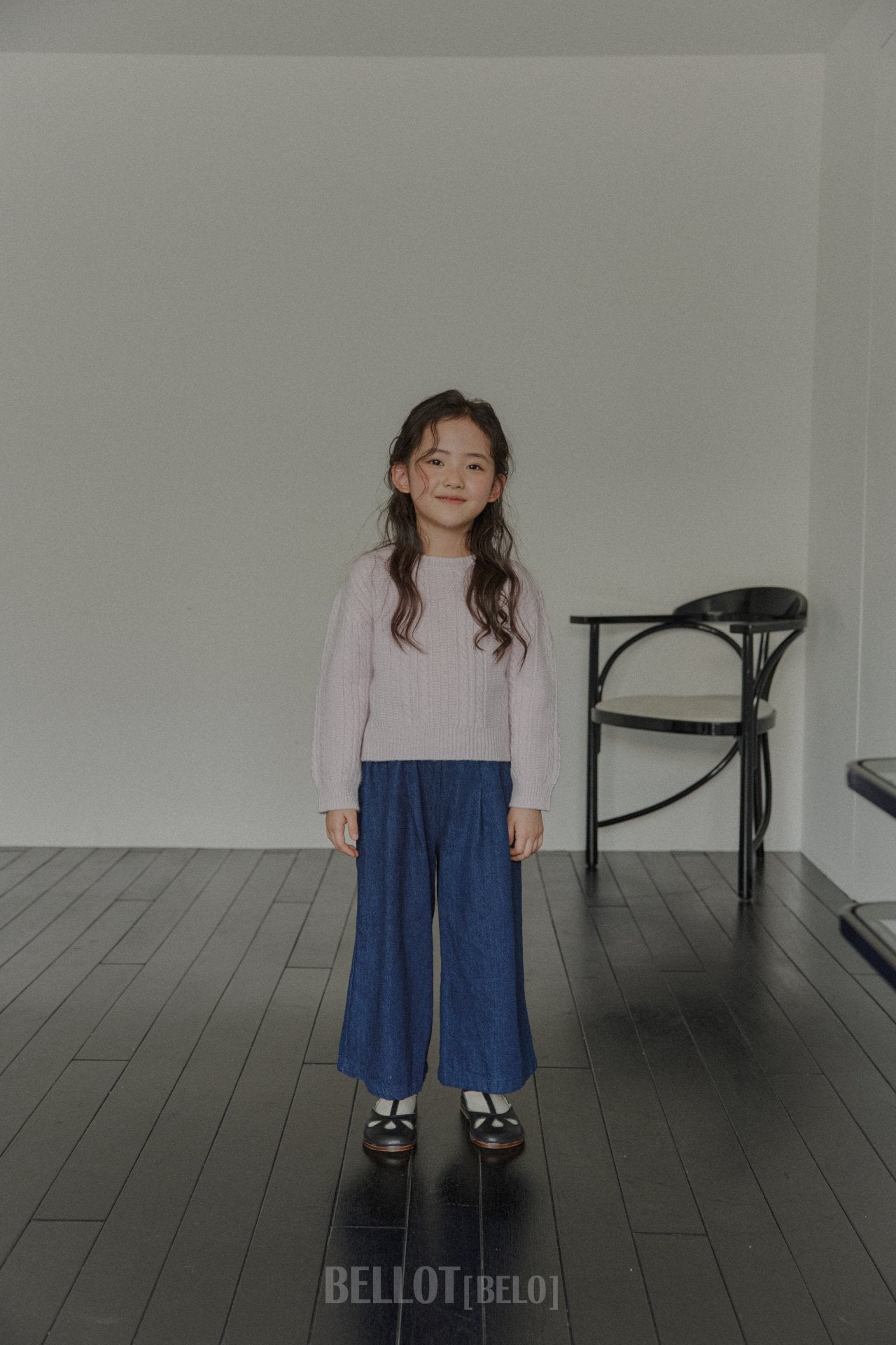 ［BELLOT］Slub denim pants