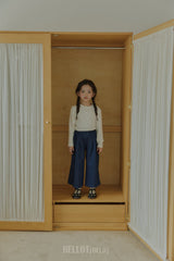 ［BELLOT］Slub denim pants