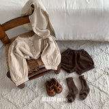 ［BELLOT］Milk check blouse