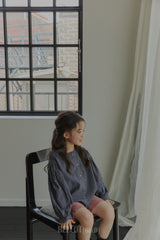 ［BELLOT］Milk check blouse