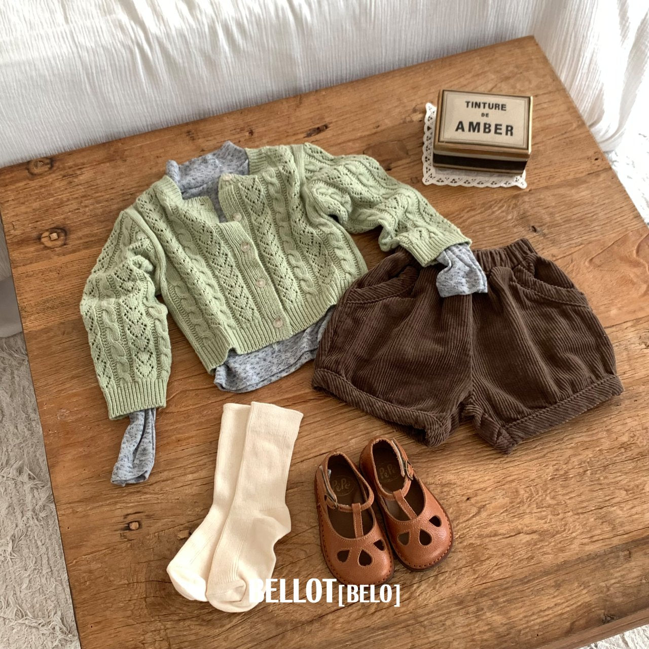 ［BELLOT］Jasmine halfneck tee