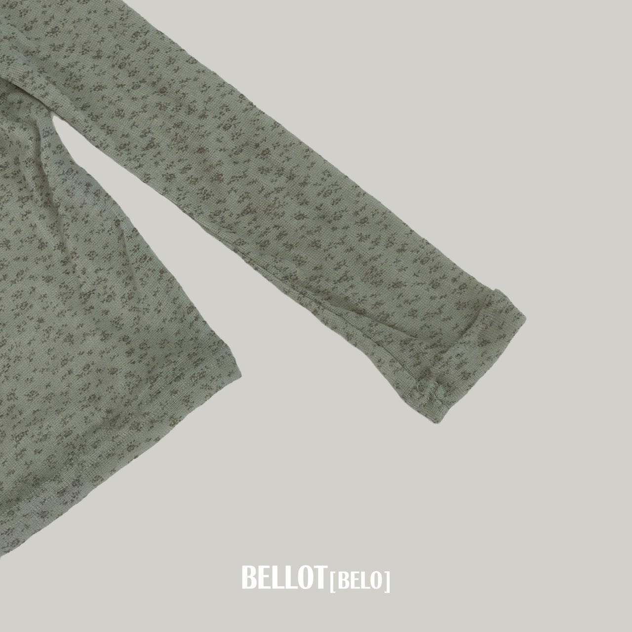 ［BELLOT］Jasmine halfneck tee