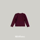 ［BELLOT］Ebony puff tee