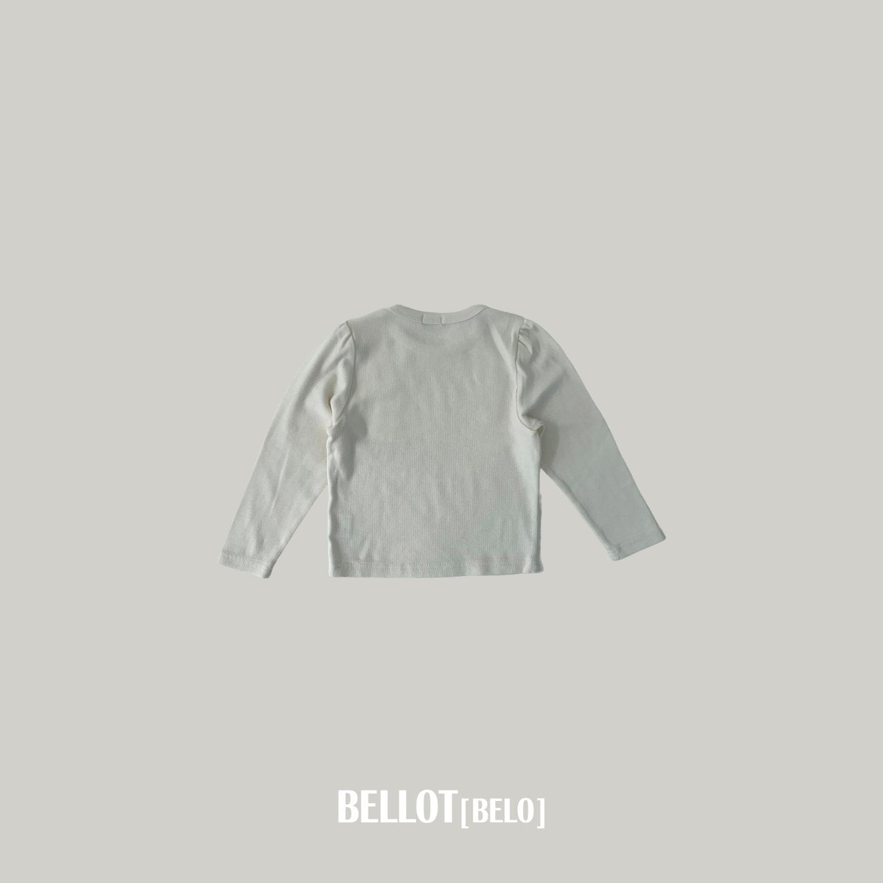 ［BELLOT］Ebony puff tee