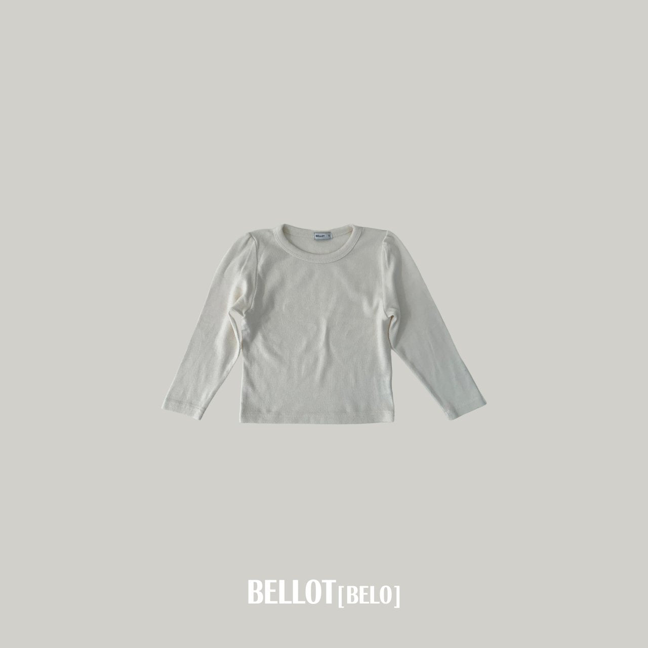 ［BELLOT］Ebony puff tee