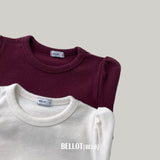 ［BELLOT］Ebony puff tee