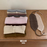 ［BELLOT］Bebe knit bonnet