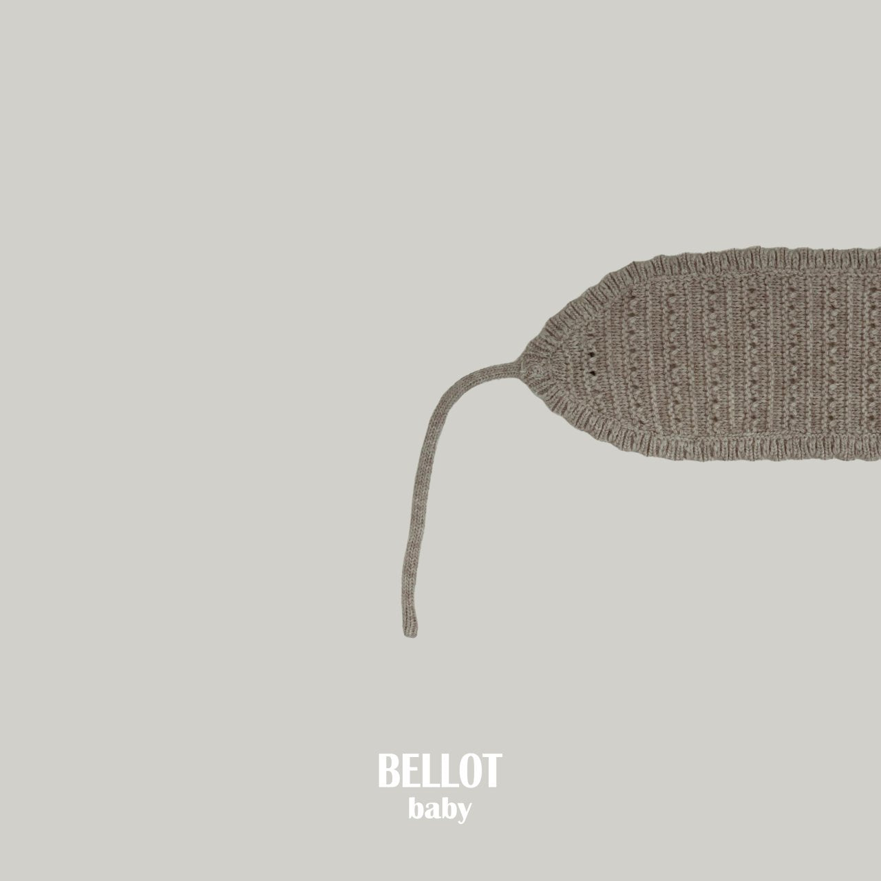 ［BELLOT］Bebe knit bonnet
