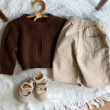 ［BELLOT］Bebe cocoa knit