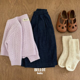 ［BELLOT］Bebe cocoa knit