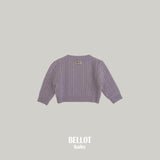 ［BELLOT］Bebe cocoa knit