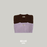 ［BELLOT］Bebe cocoa knit