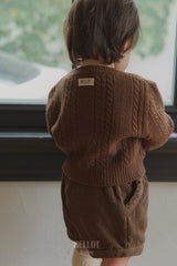 ［BELLOT］Bebe cocoa knit