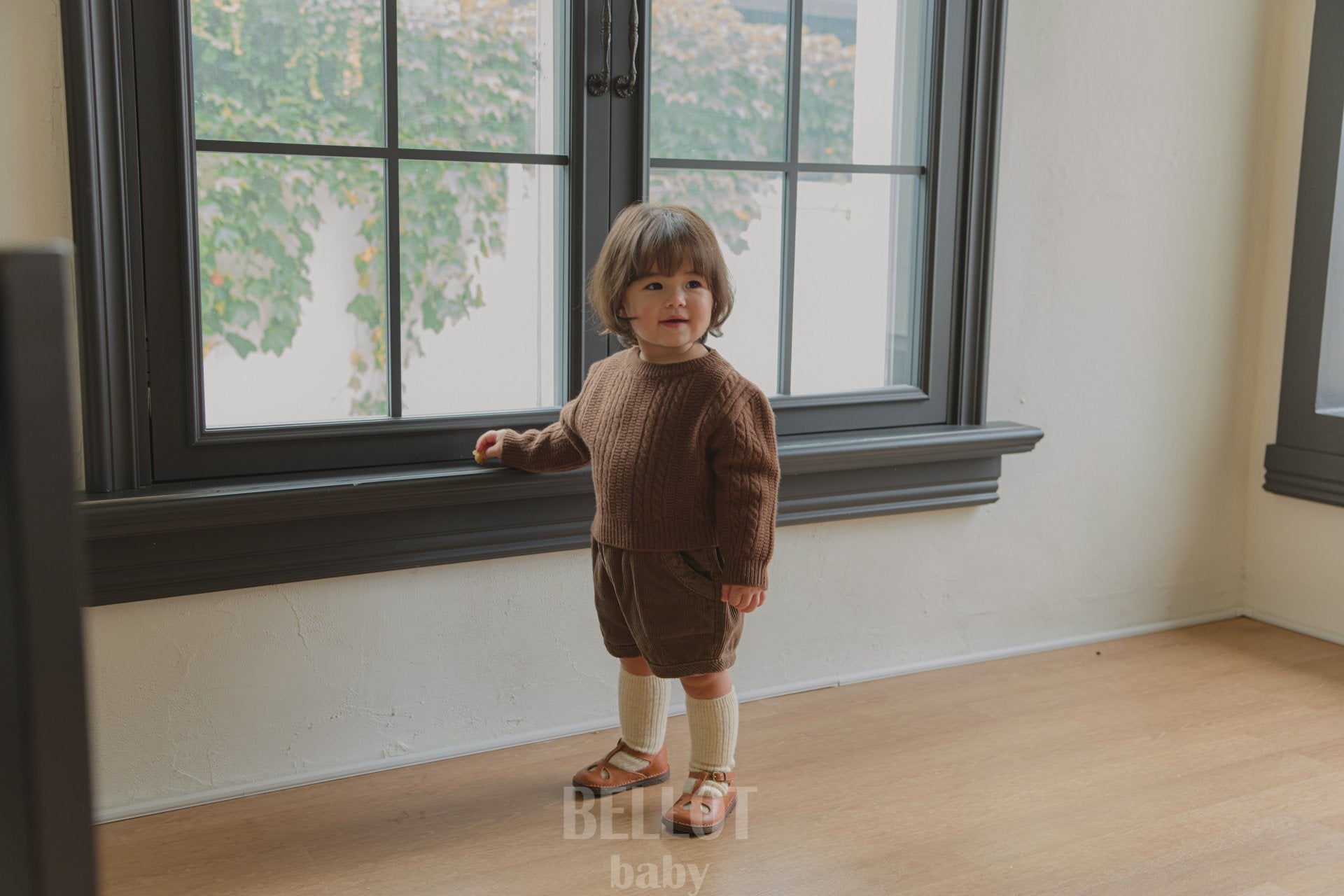 ［BELLOT］Bebe cocoa knit