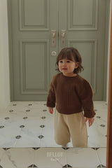 ［BELLOT］Bebe cocoa knit