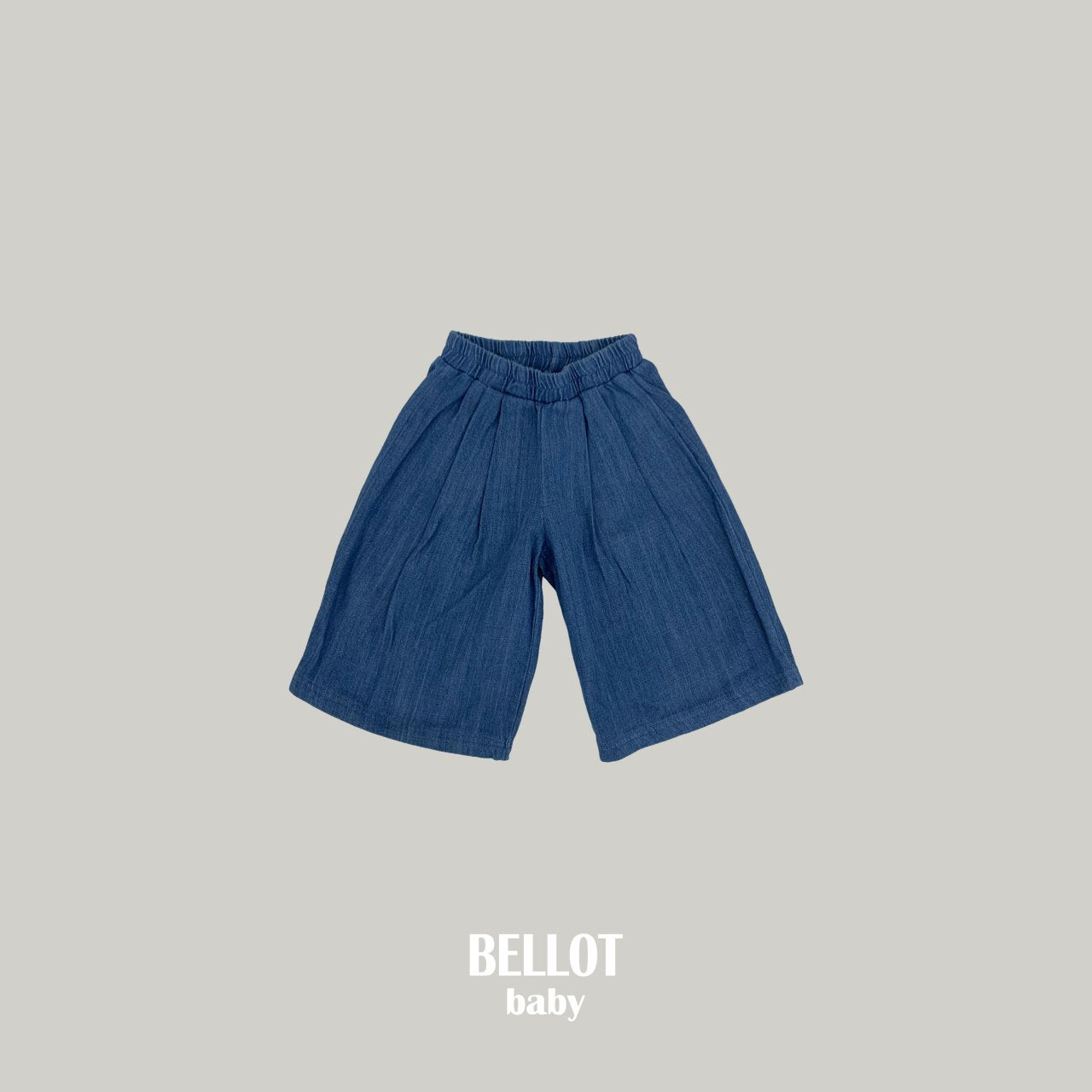 ［BELLOT］Bebe natural denim pants