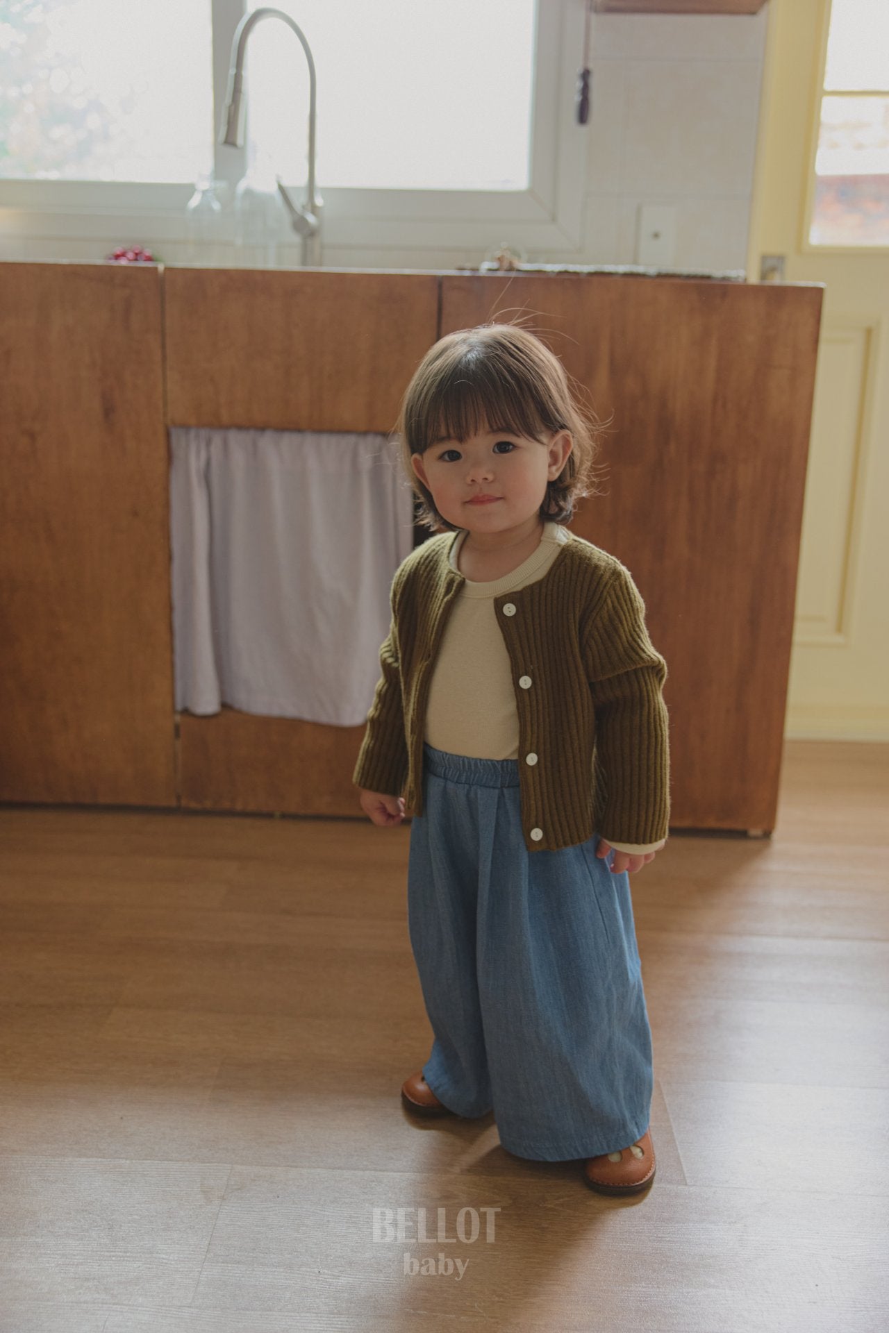 ［BELLOT］Bebe natural denim pants