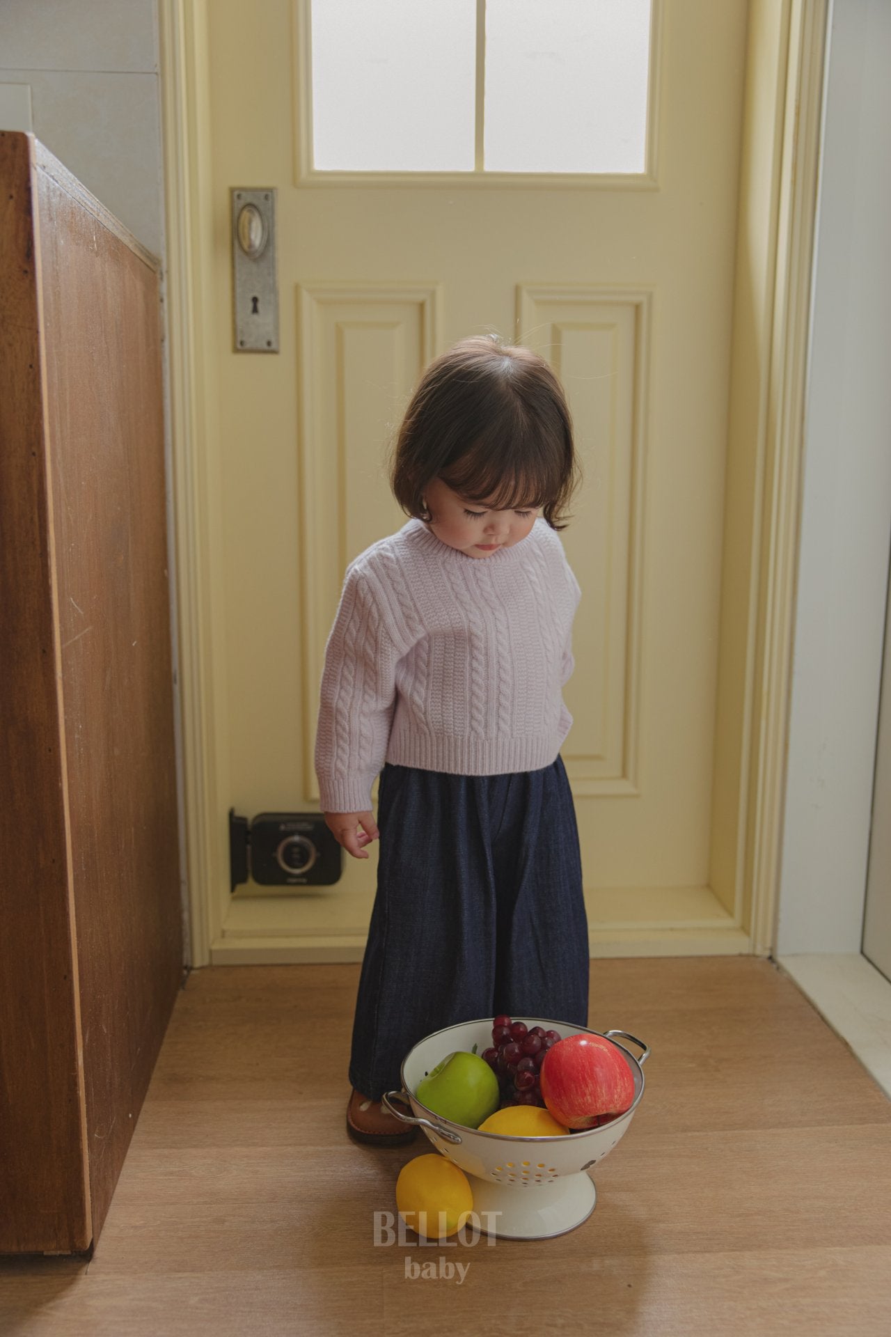 ［BELLOT］Bebe cocoa knit