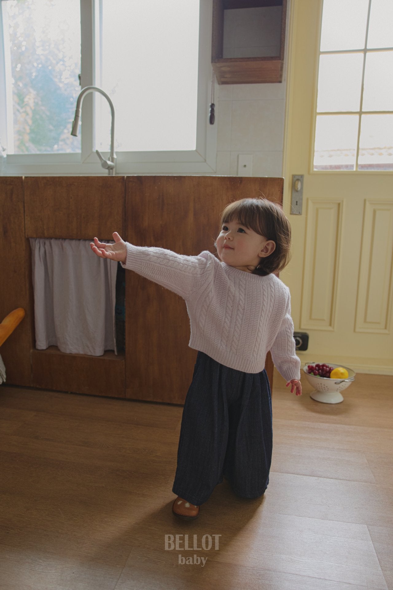 ［BELLOT］Bebe cocoa knit