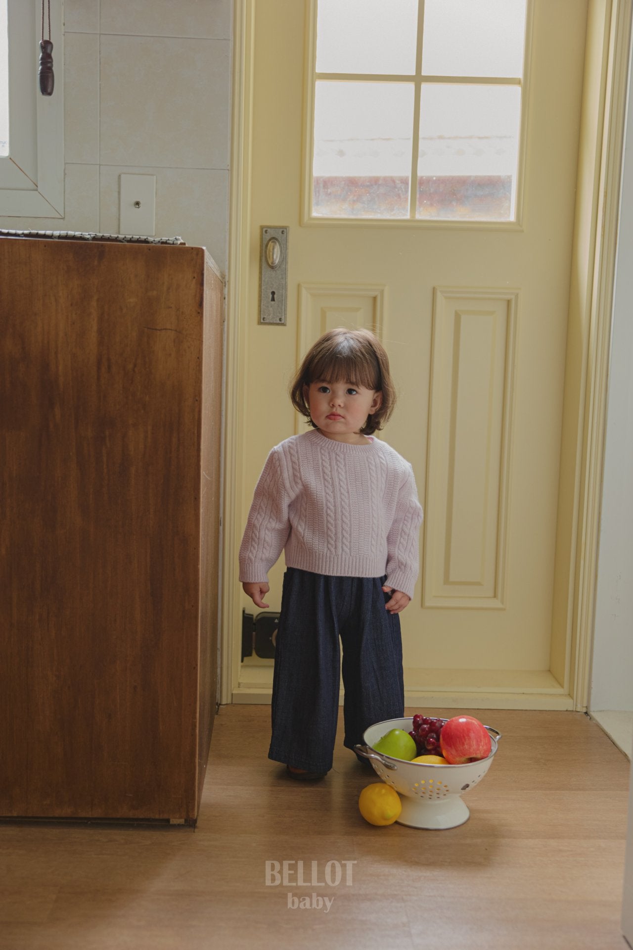 ［BELLOT］Bebe cocoa knit