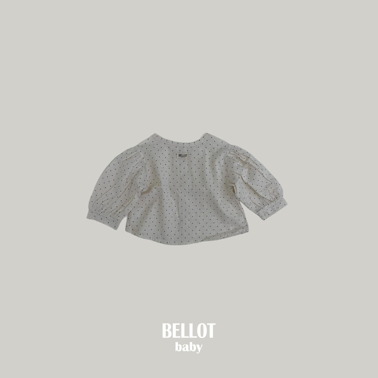 ［BELLOT］Bebe bonbon dot blouse