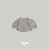 ［BELLOT］Bebe bonbon dot blouse