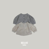 ［BELLOT］Bebe bonbon dot blouse