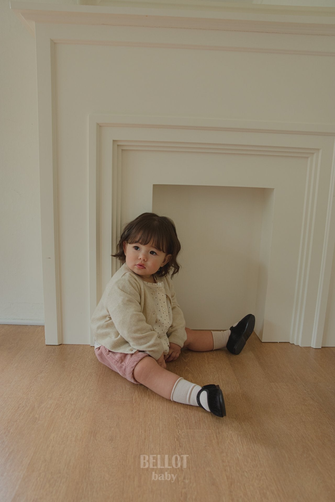 ［BELLOT］Bebe bonbon dot blouse