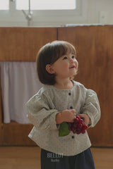 ［BELLOT］Bebe bonbon dot blouse