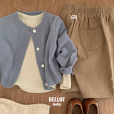 ［BELLOT］Bebe caramel rib tee
