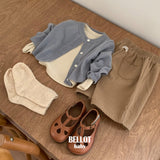［BELLOT］Bebe caramel rib tee