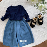 ［BELLOT］Bebe caramel rib tee