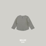 ［BELLOT］Bebe caramel rib tee