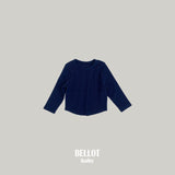 ［BELLOT］Bebe caramel rib tee