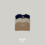 ［BELLOT］Bebe caramel rib tee