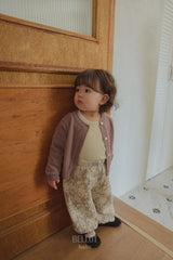 ［BELLOT］Bebe caramel rib tee
