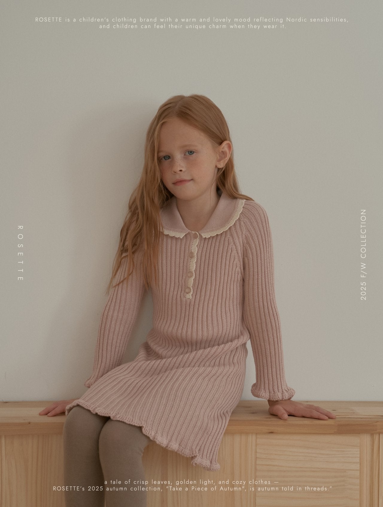 ［ROSETTE］Enne knit one-piece