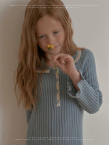 ［ROSETTE］Enne knit one-piece