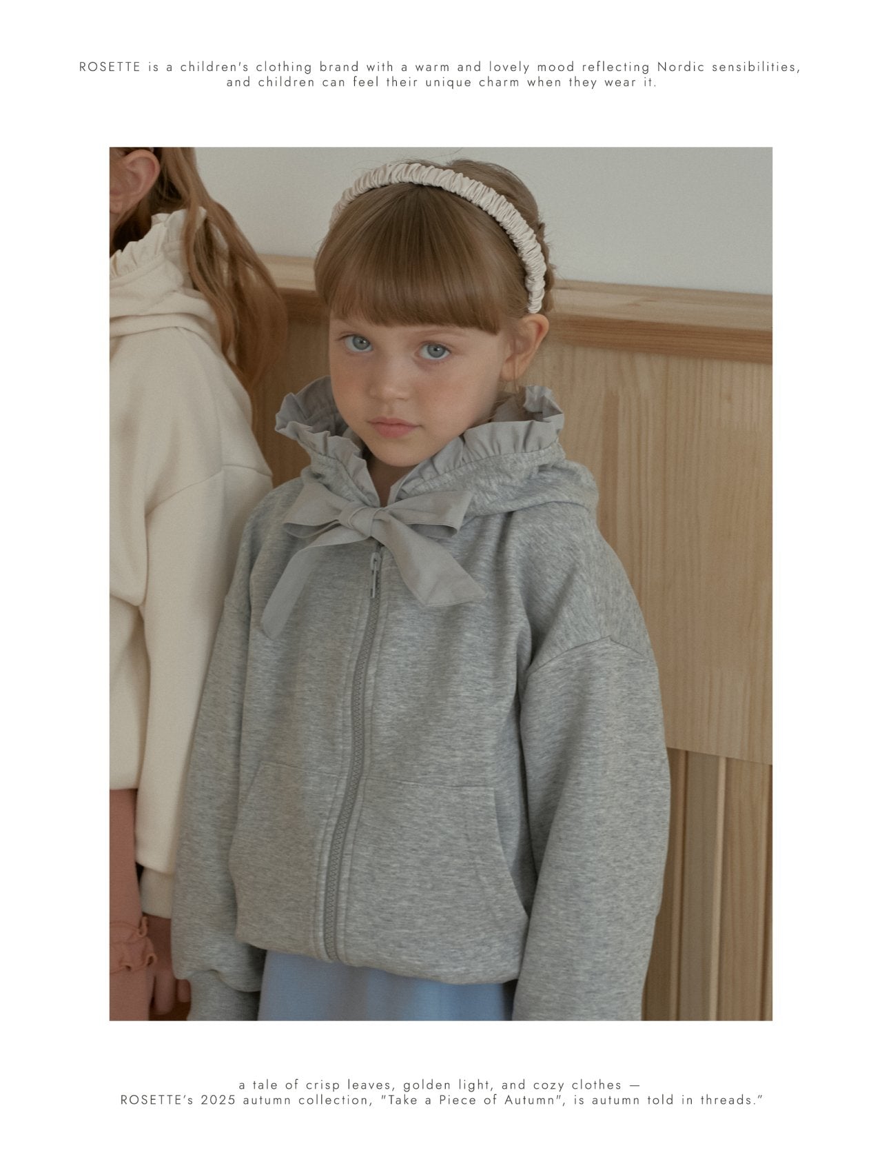 ［ROSETTE］Jullia hood jumper