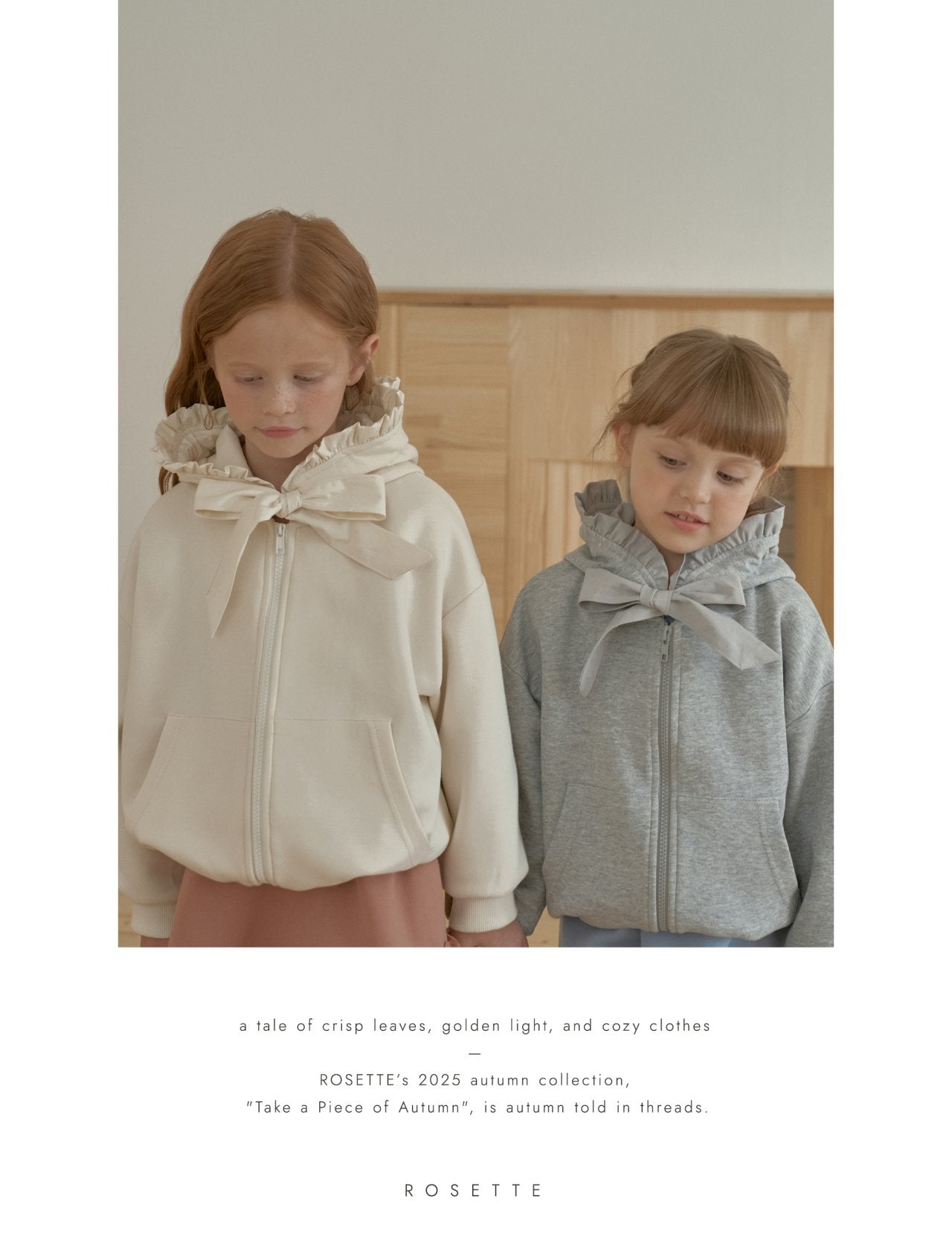 ［ROSETTE］Jullia hood jumper